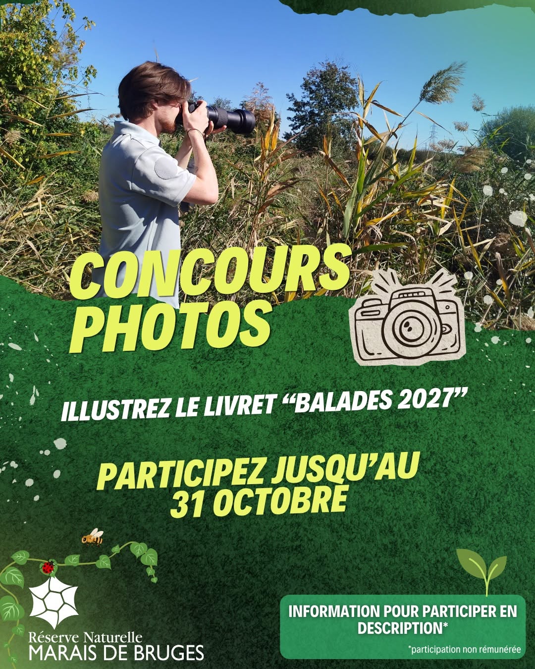 Concours photo RNN Marais de Bruges